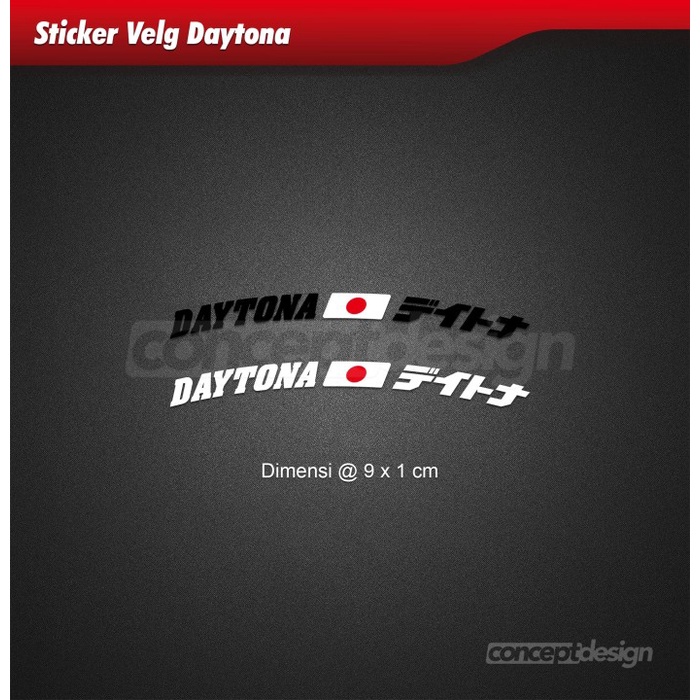 Sticker Velg Daytona