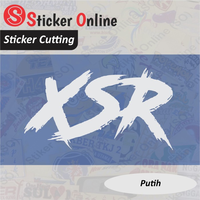 TERLARIS Stiker XSR 155 Sticker Cutting XSR 155 Motor Striping