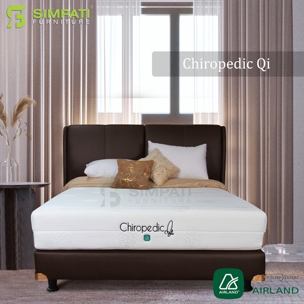 Airland Chiropedic Qi 180X200 Komplit Set Bonus 2 Bantal 2 Guling