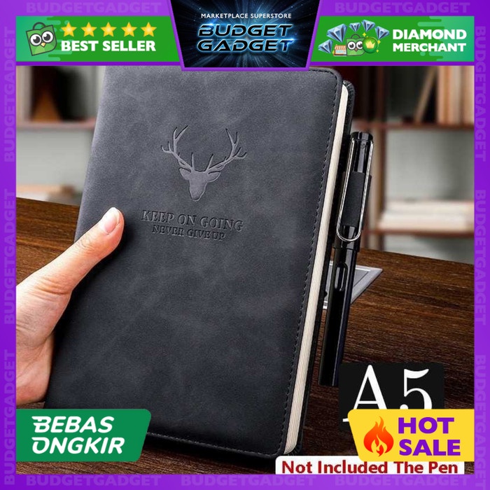 

Tlevino Buku Catatan Kerja Notebooks Cover Kulit Kertas A5 - JSK-2521
