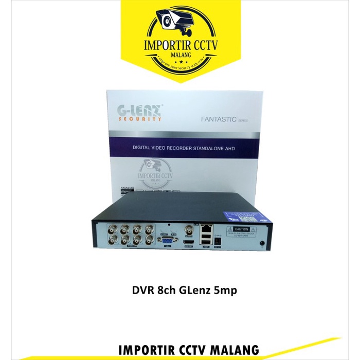 DVR 8 GLenz 5mp