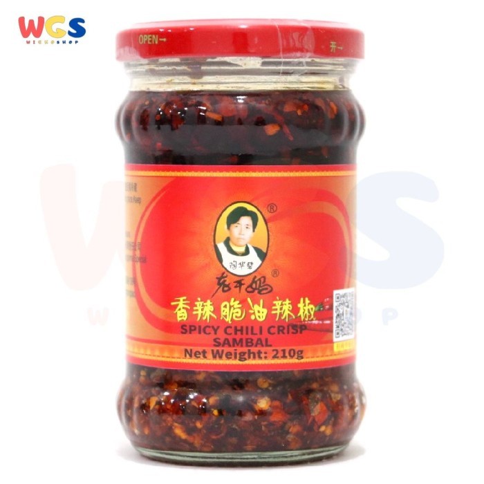 Lao Gan Ma Spicy Chili Crisp Sauce 210 gr - Laoganma Chili Sauce