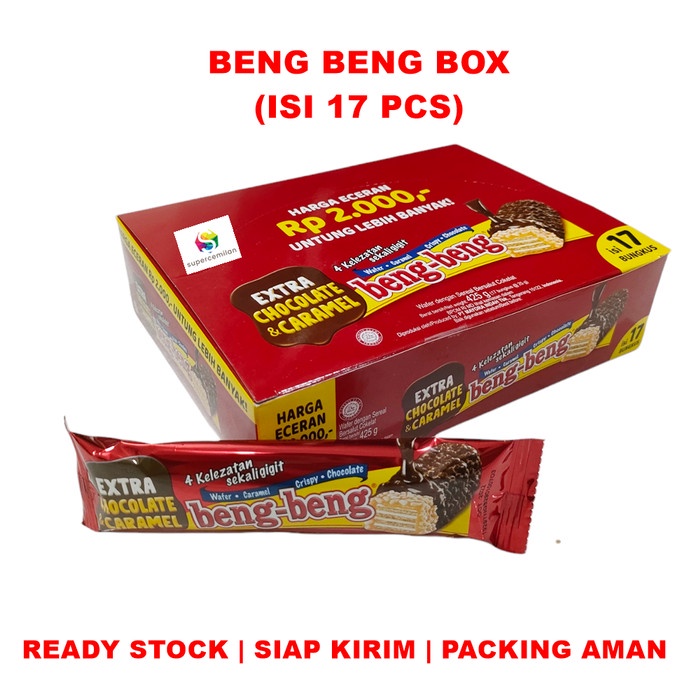 

Beng Beng Cemilan Coklat Paling Favorit (isi 20Pcs)