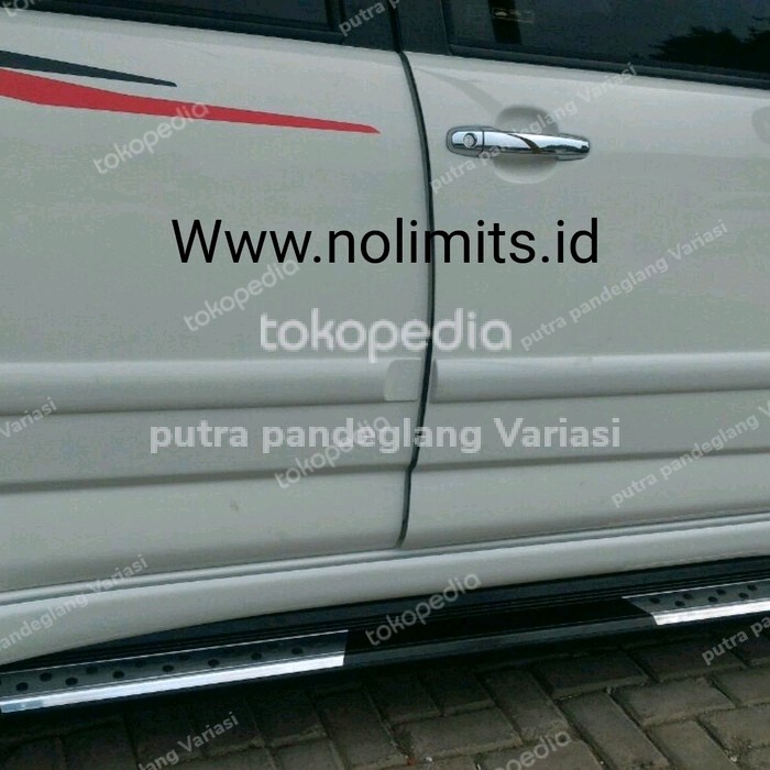 foot step injakan samping mobil rush terios model bintik