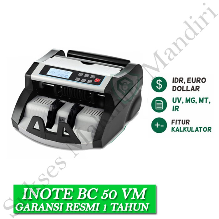 

Terlaris Mesin Hitung Uang iNote BC-50VM - Bill Counter SALE