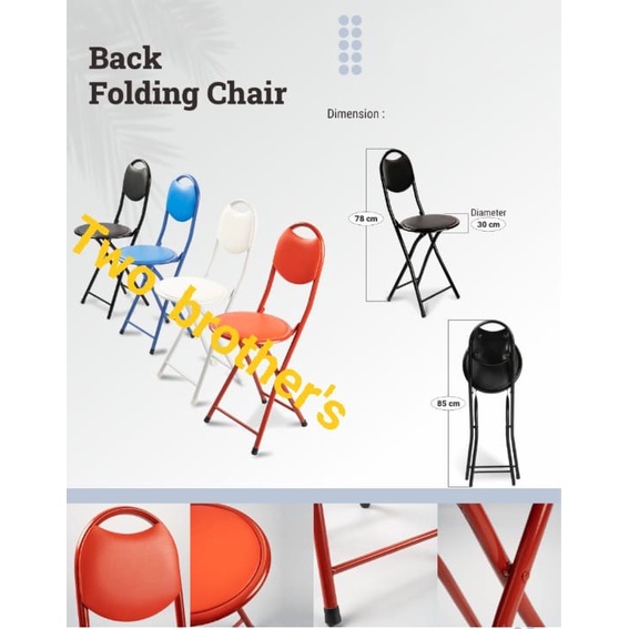 KURSI LIPAT KURSI SHOLAT MODEL KRISBOW :)