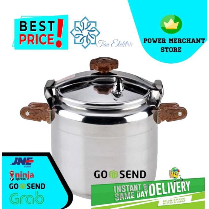 OXONE OX-2020 Alumunium Pressure Cooker / Presto 20 Liter