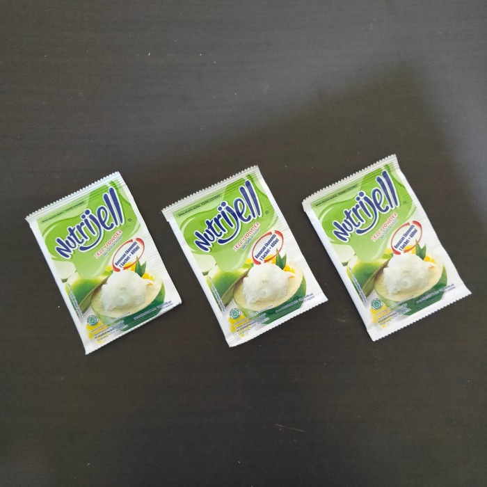 

Ready Stok" Nutrijel Nutrijell Kelapa Muda 10 Gr - 1 Sachet