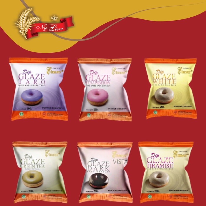 

Ready Stok" Elmer Dip Glaze / Saus Manis Berbagai Rasa 200 Gram