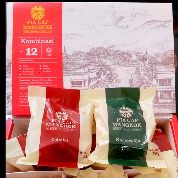 

Ready Stok" Pia Mangkok Malang 225Gr Snack