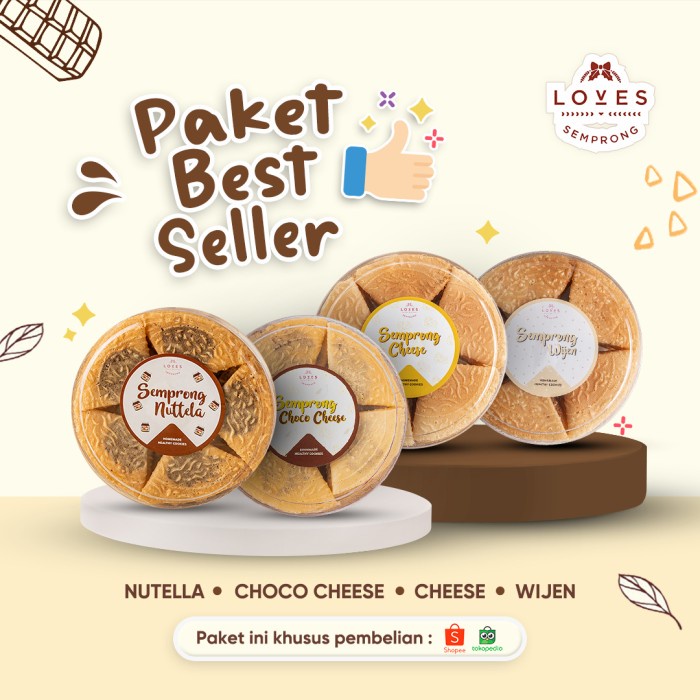 

Ready Stok" Loves Semprong Paket Best Seller