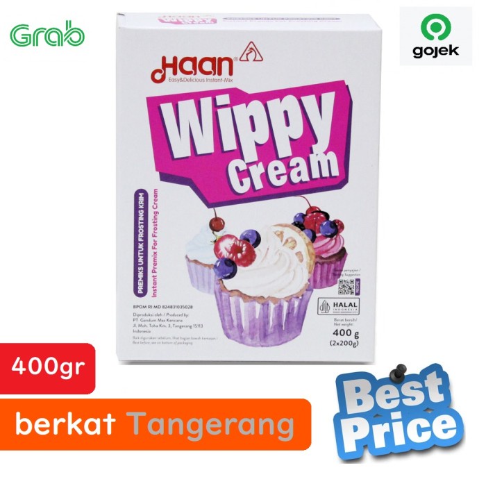 

Ready Stok" Haan Wippy Cream 400 Gr