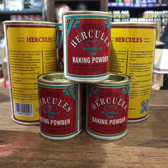 

Ready Stok" Baking Powder Hercules 110Gr