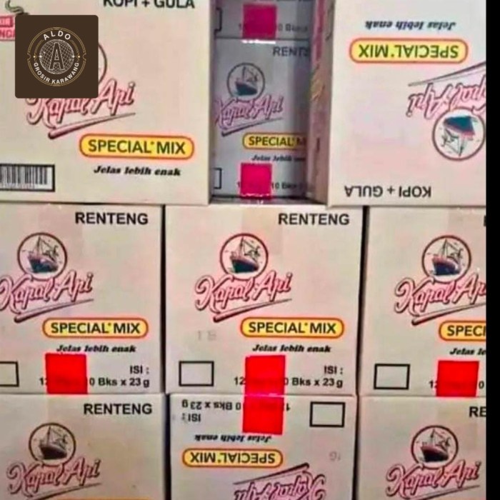 

kopi kapal api special mix 1 dus (isi 12 renceng)