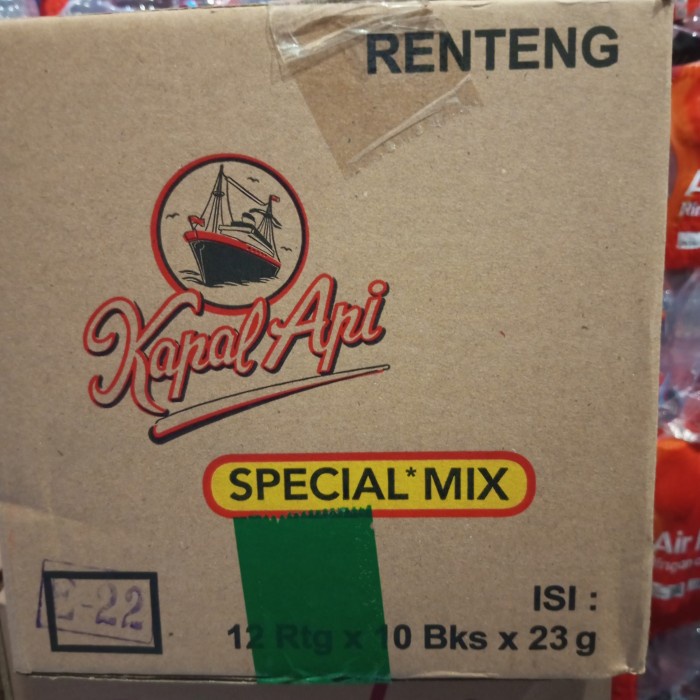 

Kopi kapal api renceng special mix 1 dus / coffee
