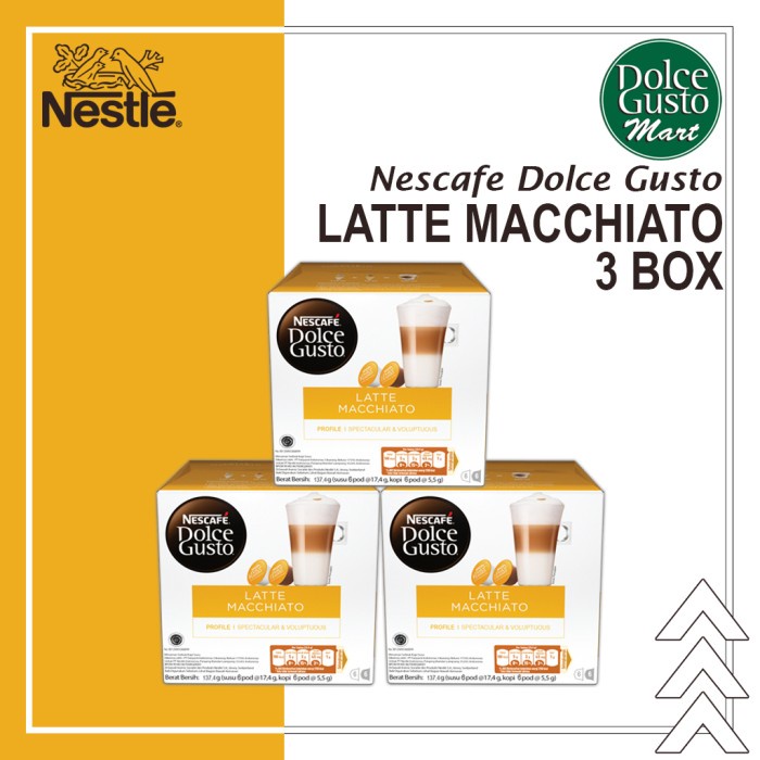 

Capsule Nescafe Dolce Gusto NDG Latte Macchiato 3 Box (3 x 12 Caps)