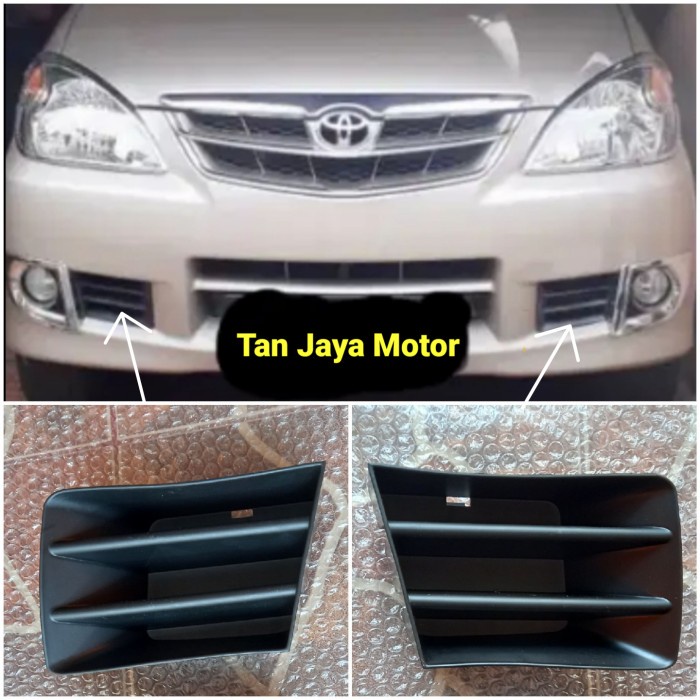 Cover tutup bumper depan Avanza Xenia 2006 2007 2008 2009 2010 2011