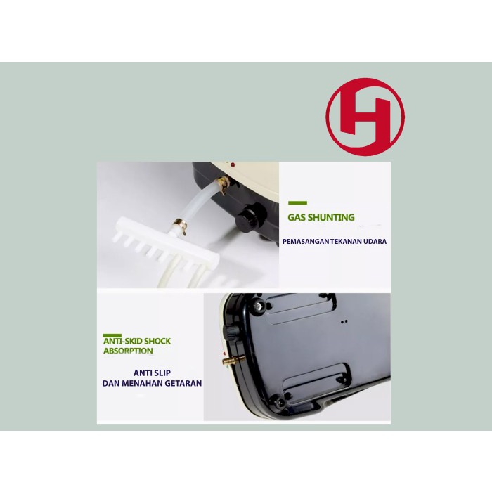 YT 838 AERATOR ACDC POMPA UDARA ACDC AQUARIUM KOLAM IKAN KOI