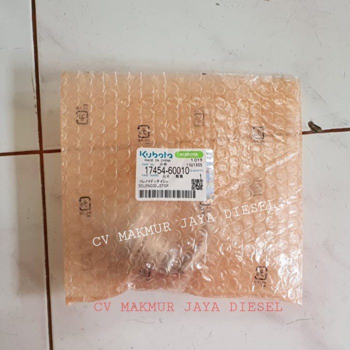 Terhemat Selenoid/Engine Stop 17454-60010/17454-60001-0 12V Kubota Genuine