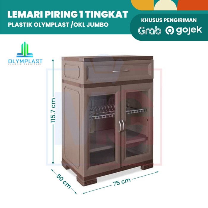 Lemari Piring/ Rak Piring Olymplast