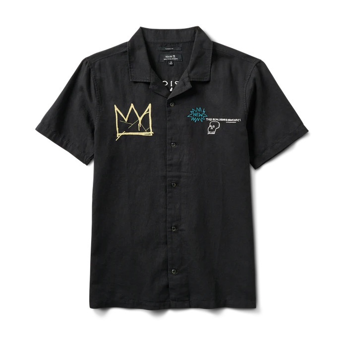 Roark Gonzo Camp Collar Shirt Baquiat kemeja