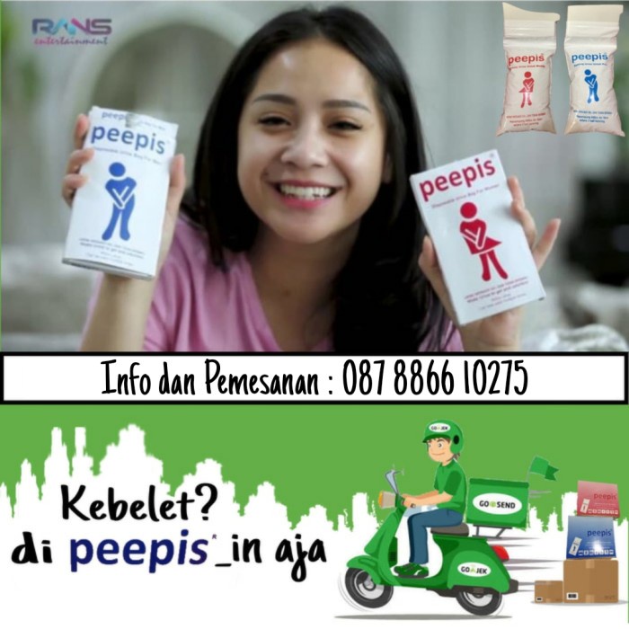 TERBARU KANTONG KENCING / KANTONG PEEPIS / URINE BAG / PEE&PEE