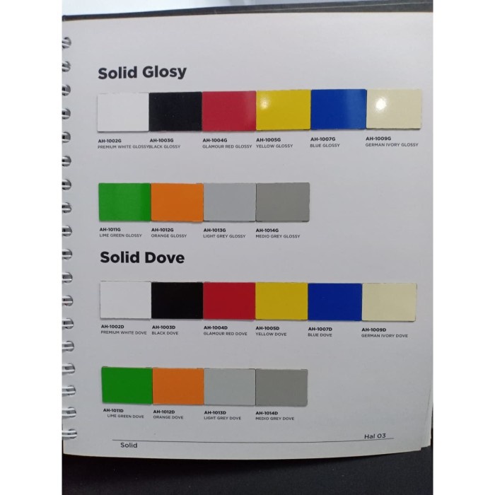 AH 1012G ORANGE GLOSSY HPL SOLID GLOSSY HPL POLOS KILAP AIDI 1012 HPL Promo