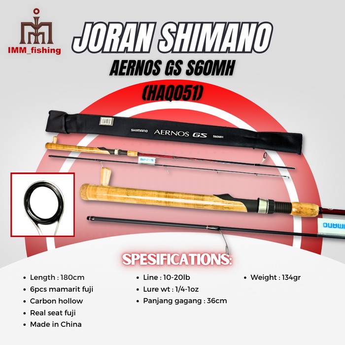 Ready Joran SHIMANO AERNOS GS 2602