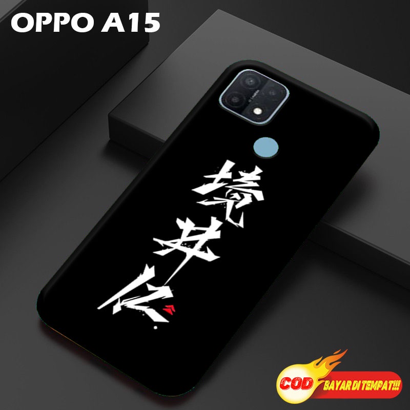 BEST DEALS Wintercase Case OPPO A15/A15S Fashion Case Tulisan Jepang series Premium Case Hardcase