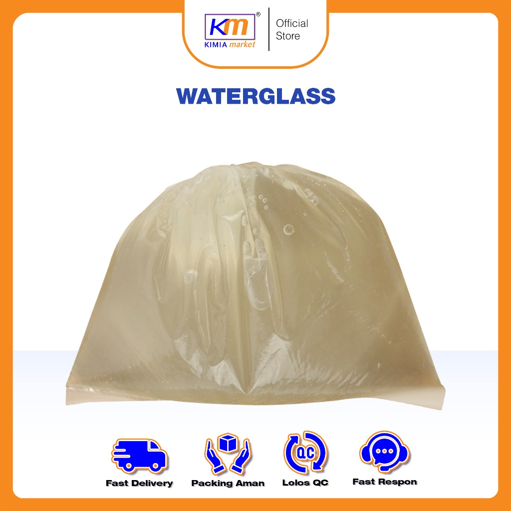 Hjk Sodium Silicate Waterglass bahan industri 1kg