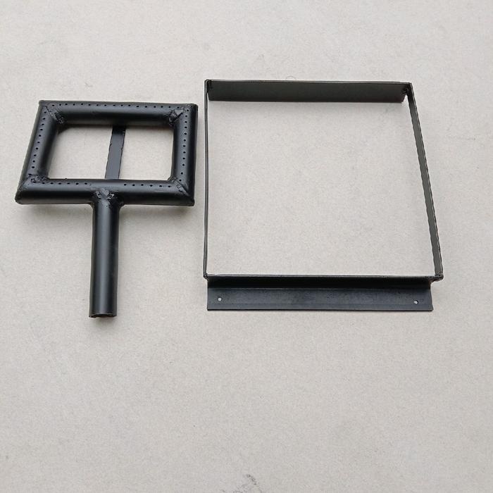 pipa atau Burner dan tatakan buat kompor pancong lumer sekat spaket