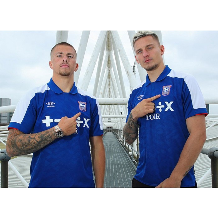 ORIGINAL IPSWICH TOWN FC 23/24 HOME SHIRT JERSEY bola pria