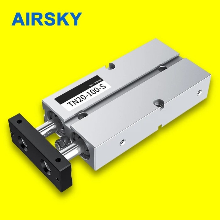 Import TN TYPE DUAL ROD AIR CYLINDER TWIN ROD PNEUMATIC CYLINDER DOUBLE