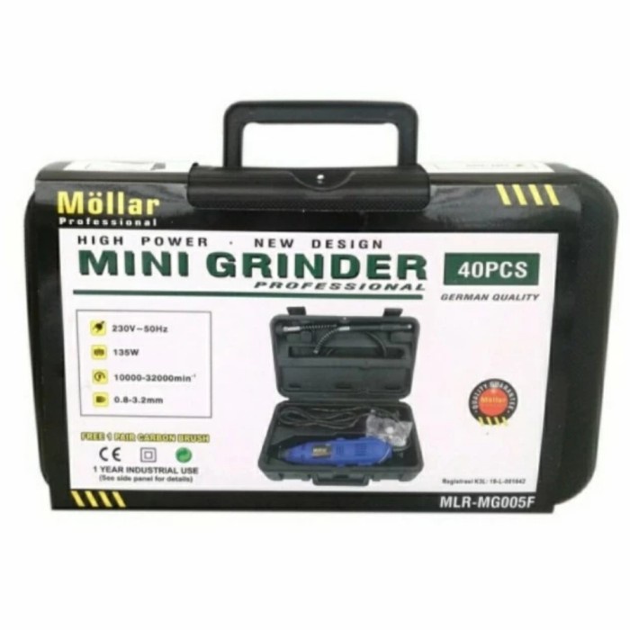 MLR MG005F mini die grinder 40pcs set MG 005F gerinda tuner MG005 F