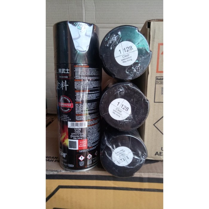 Pilok pilox samurai clear 128 400cml pernis clear bening glossy