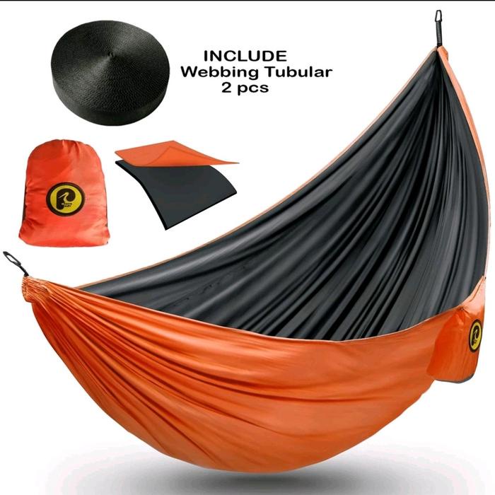 Eiger Aoki - Hammock Double Layer Kuat Size Camping Outdoor Tidur