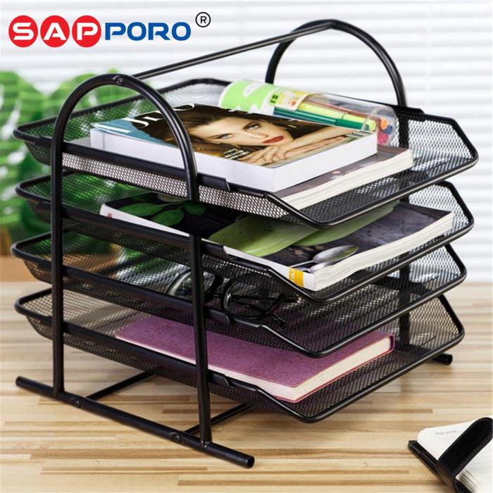 

Sapporo Holmon - Rak Dokumen H Layer Document Rack File Rack H Besi