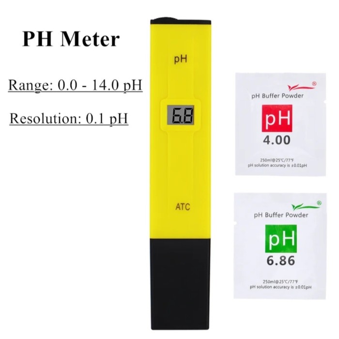 Terlaris pena tester PH meter digital akurat-pengukur kadar kualitas air minum SALE