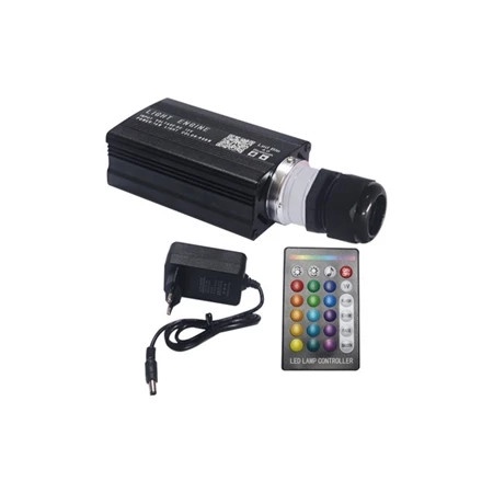 Lampu Fiber Optic Led 16 Watt RGB + Remote Lampu Hias Variasi Atap Mobil Dan Plafon