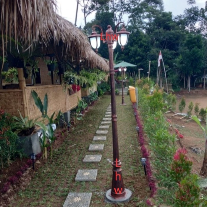 Lampu hias taman tiang 4031 dekorasi taman