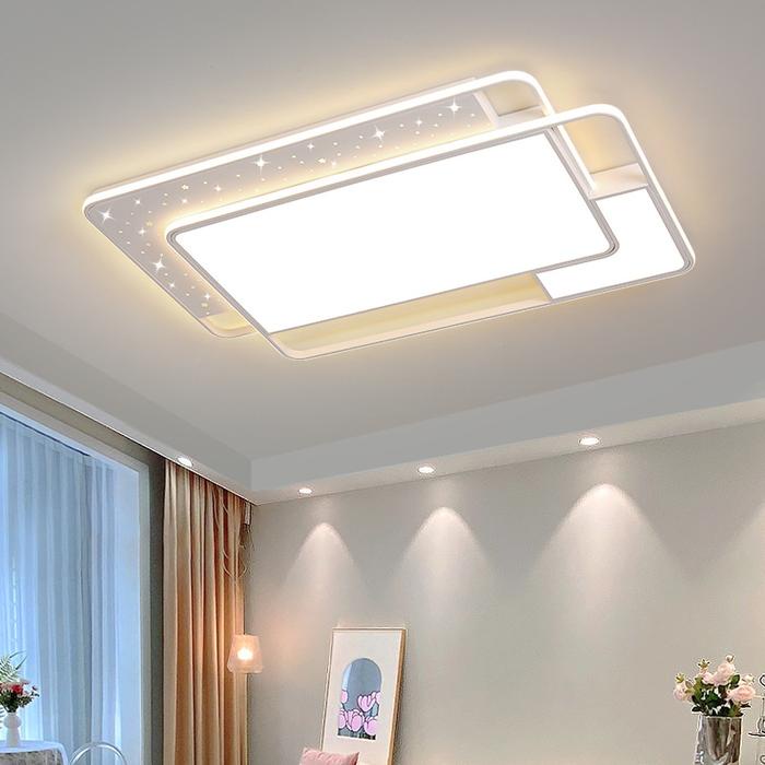 3 Warna Lampu Plafon LED Mewah Modern Lampu Ruang Tamu Lampu Plafon Kamar Tidur Lampu Dekorasi Rumah