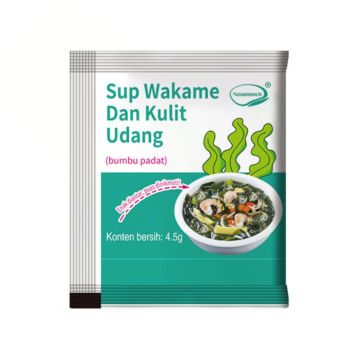 

terbaru !!! sup wakame sup instan sup rumput laut rebus udang rumput laut kering siap santap tanpa
