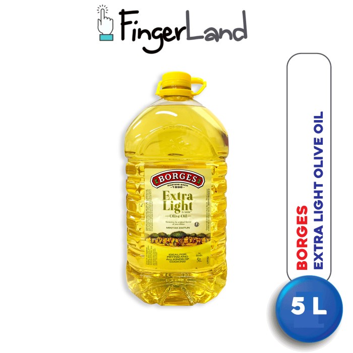 

Borges Extra Light Olive Oil 5 Liter Minyak Zaitun