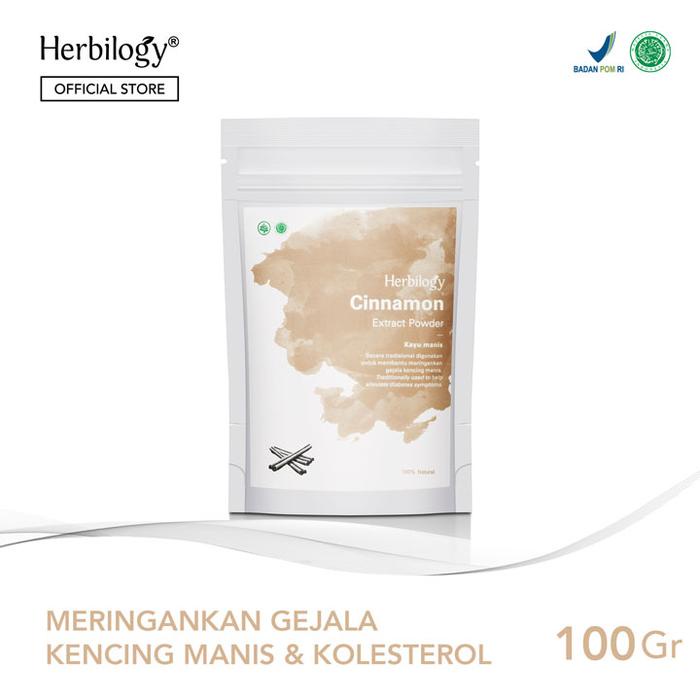 

Herbilogy Cinnamon (Kayu Manis) Extract Powder 100G Bahan Spices