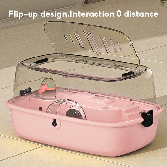 Kandang Hamster Transparan Rumah Hamster Kandang Hamster Mewah Kandang Hamster Berukuran Besar