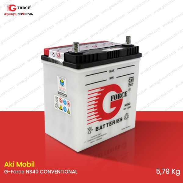 Sale Gforce Ns40 - 32B20R / Ns40L 32B20L (32 Ampere) - Aki Mobil