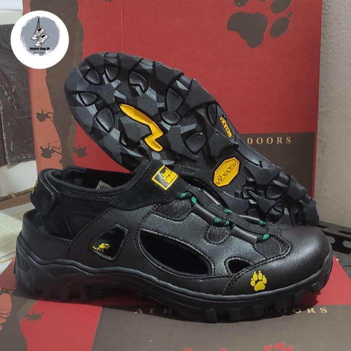 sepatu sendal outdoor pria sendal gunung hiking sandal gowes mtb pria