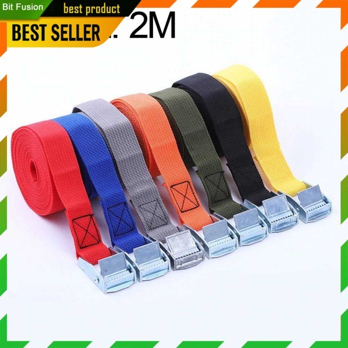 Tali ikat Barang Motor Sepeda Mobil Tali Strap Pengikat Barang Cargo