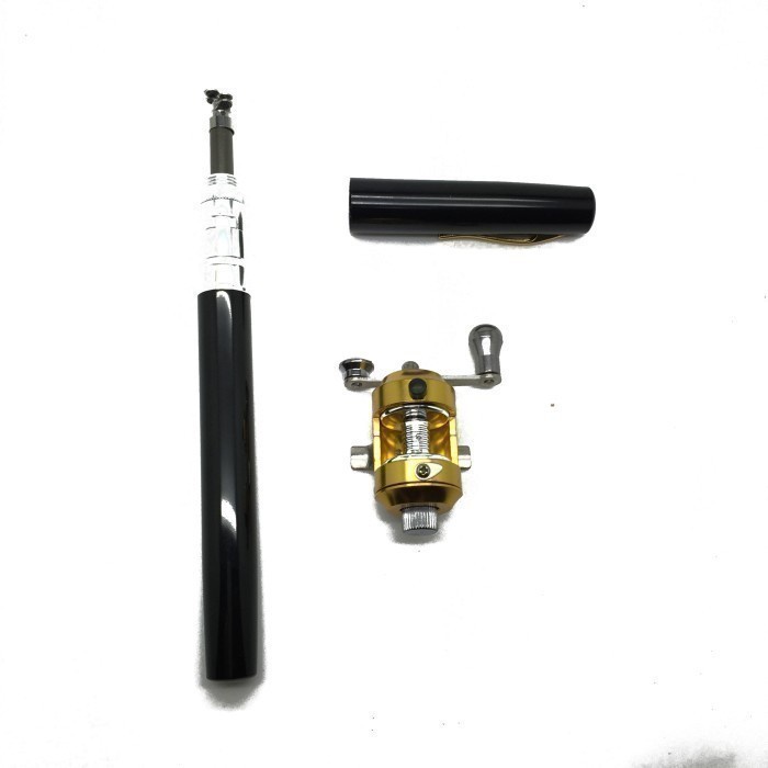 Fishing Pen Alat Pancing Pena Set (Reel + Joran)