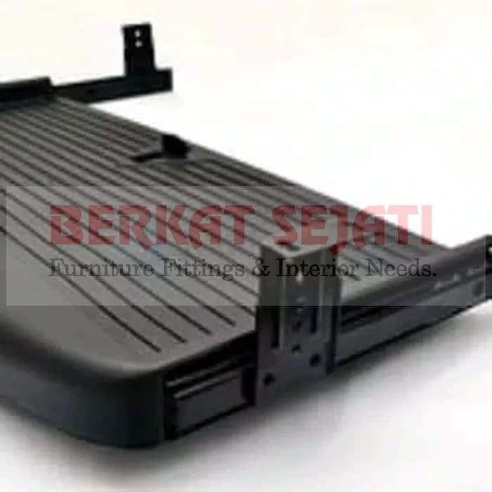 RAK KEYBOARD TRAY REL LACI TEMPAT TATAKAN KEYBOARD MEJA KOMPUTER ROK2 :)